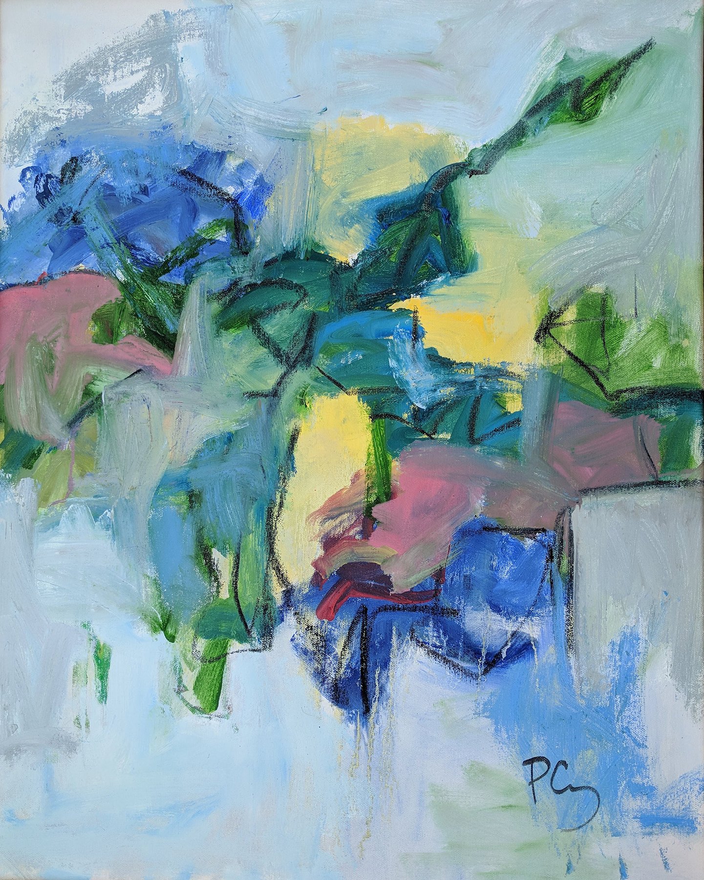    Flora 30,   24x19”, oil on canvas   