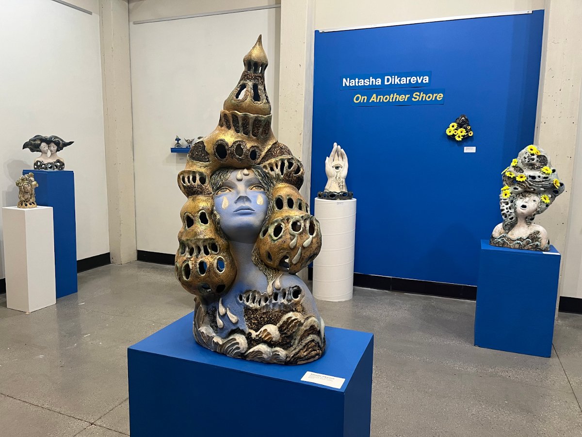 “On Another Shore” exhibit by Natasha Dikareva