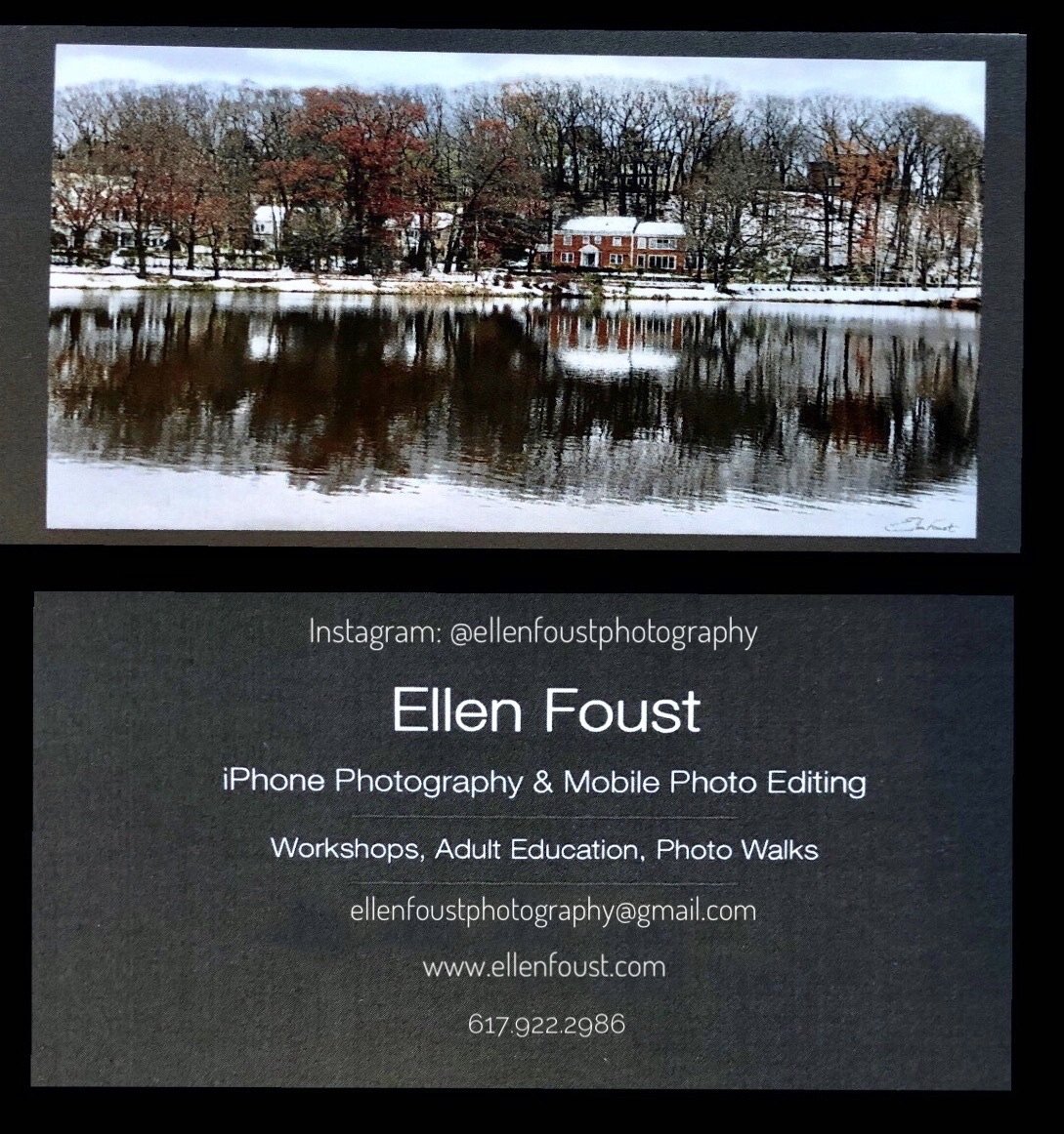  Business card, Ellen Foust 