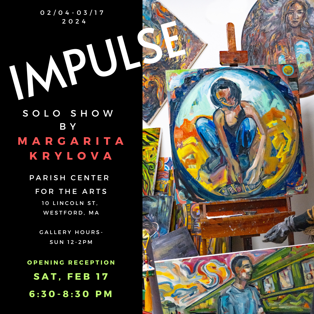  Poster for “Impulse,” a solo show by Margarita Krylova 