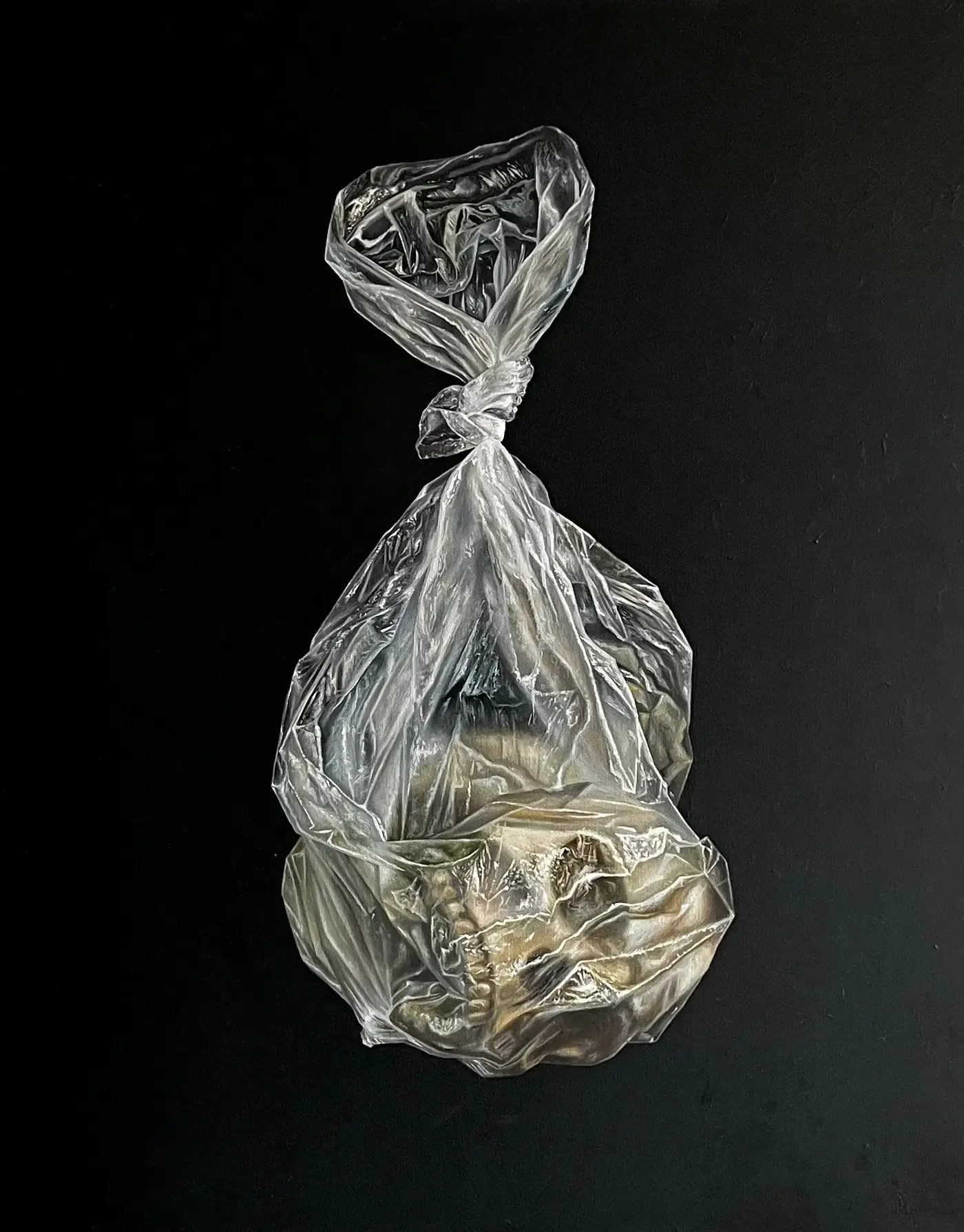 "Millions," Oil on Canvas 