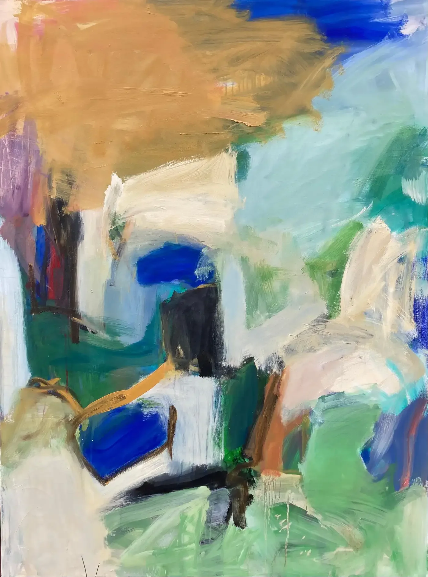 "The Cloths of Heaven," Oil Painting on Canvas
