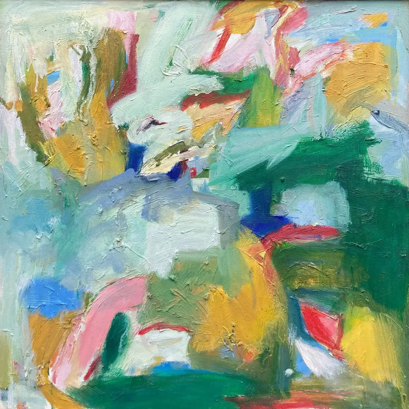 "Open Window," Oil Painting on Canvas