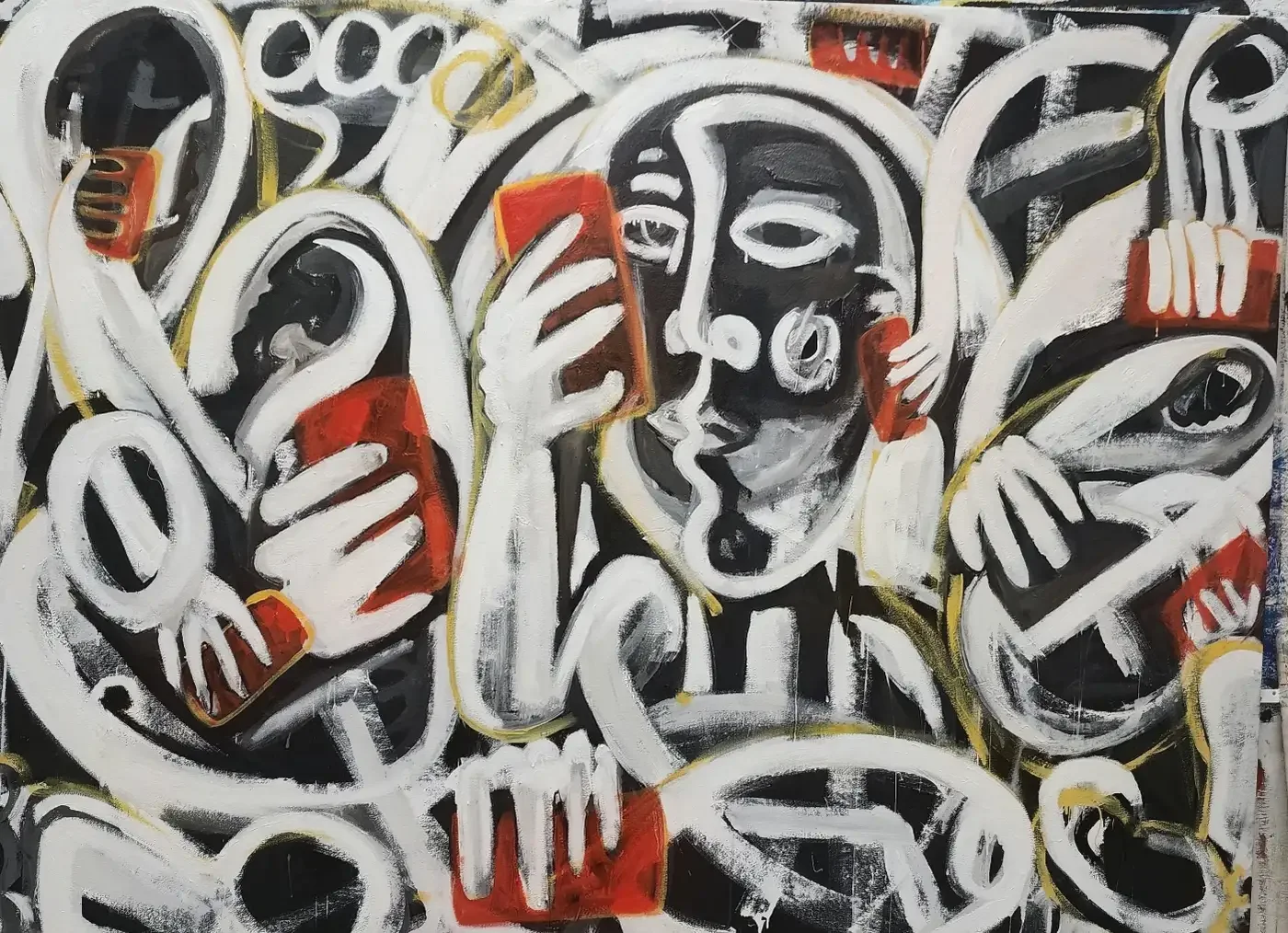 "Disconnected," Oil Painting