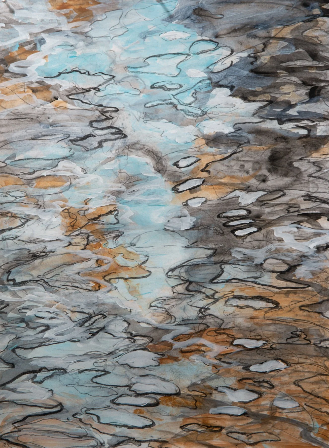 Cheryl Clinton, "Thinking About Water 1"