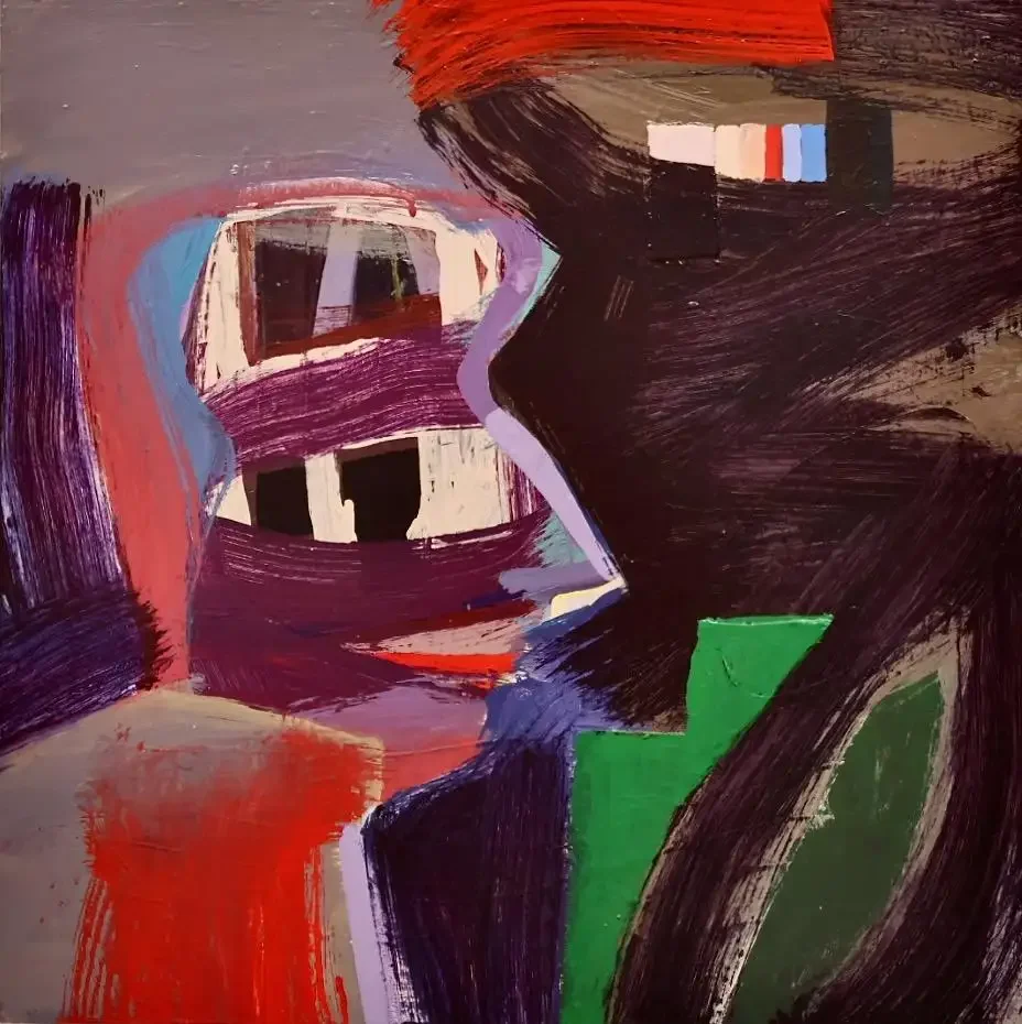 "Long Time Comin," Acrylic on Panel