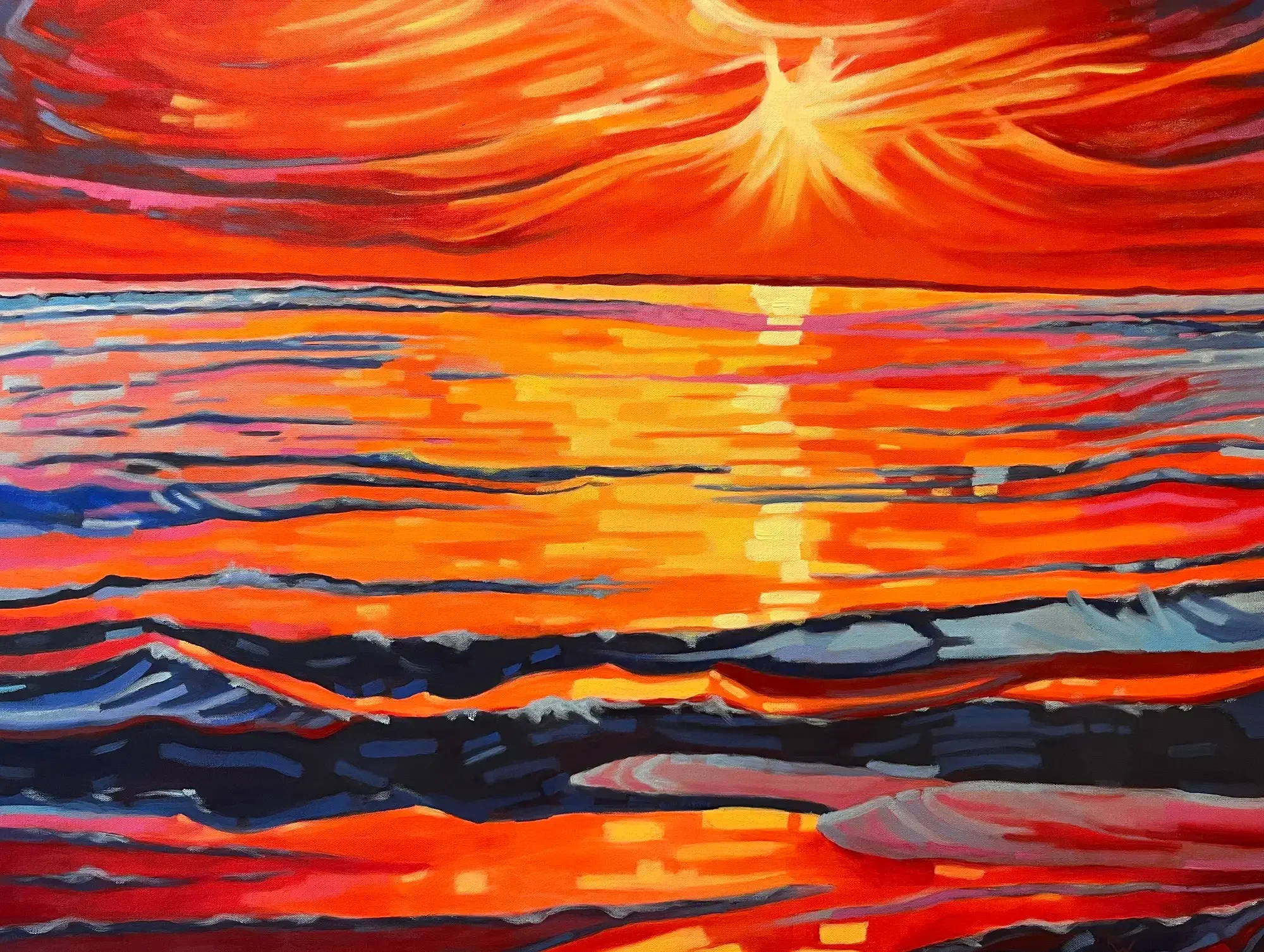 "Lumina," Oil Painting