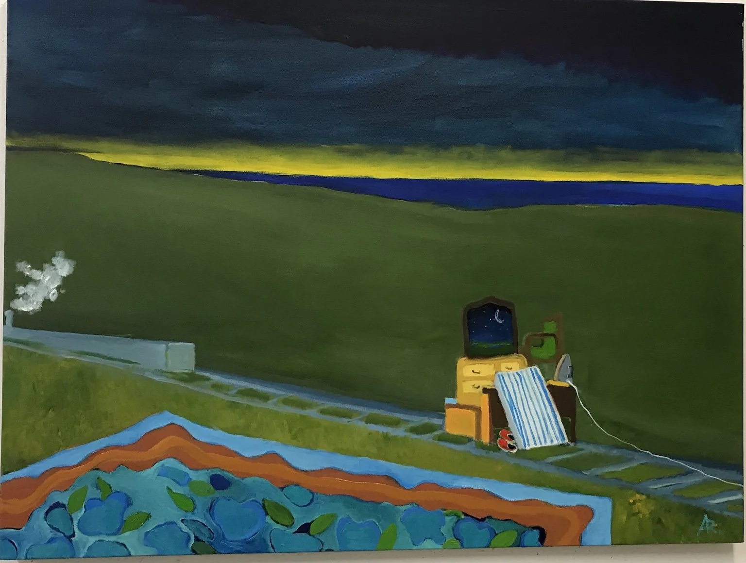 Alexandra Rozenman, "Forgotten Bedroom"