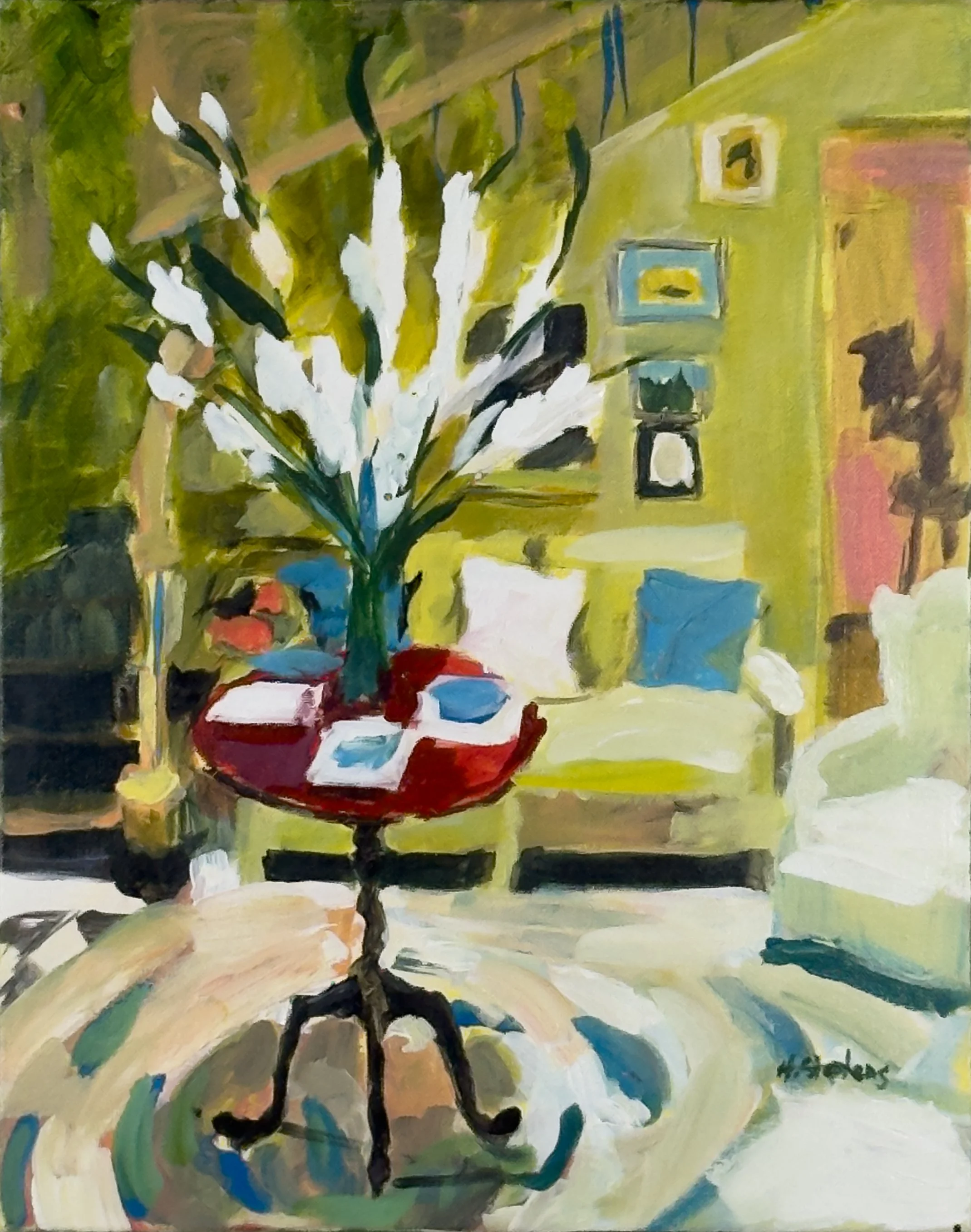 Hampton Stephens, "Red Table"