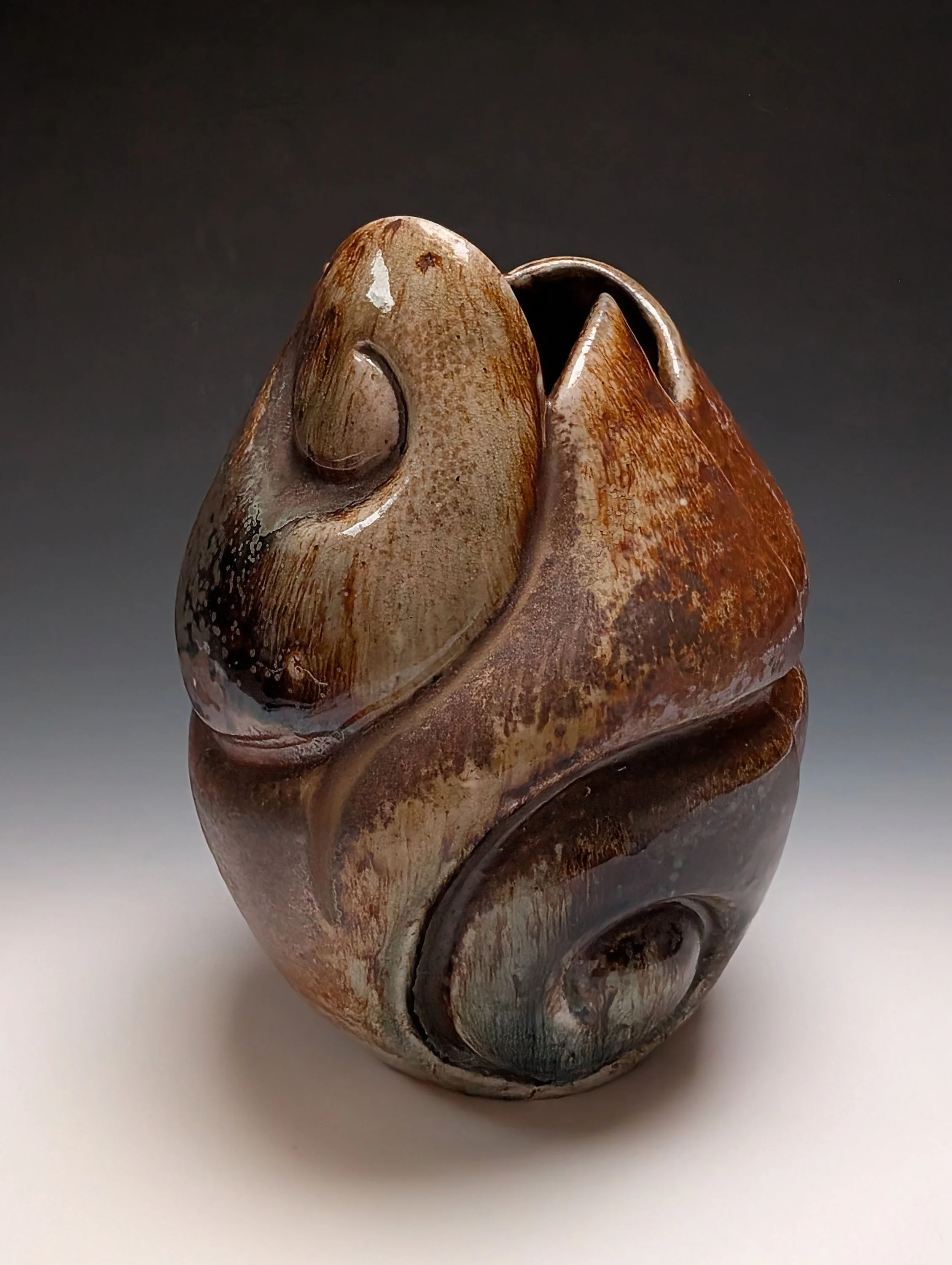Heather A. F. Binder, "Ash and Flame," Ceramic Sculpture, Available
