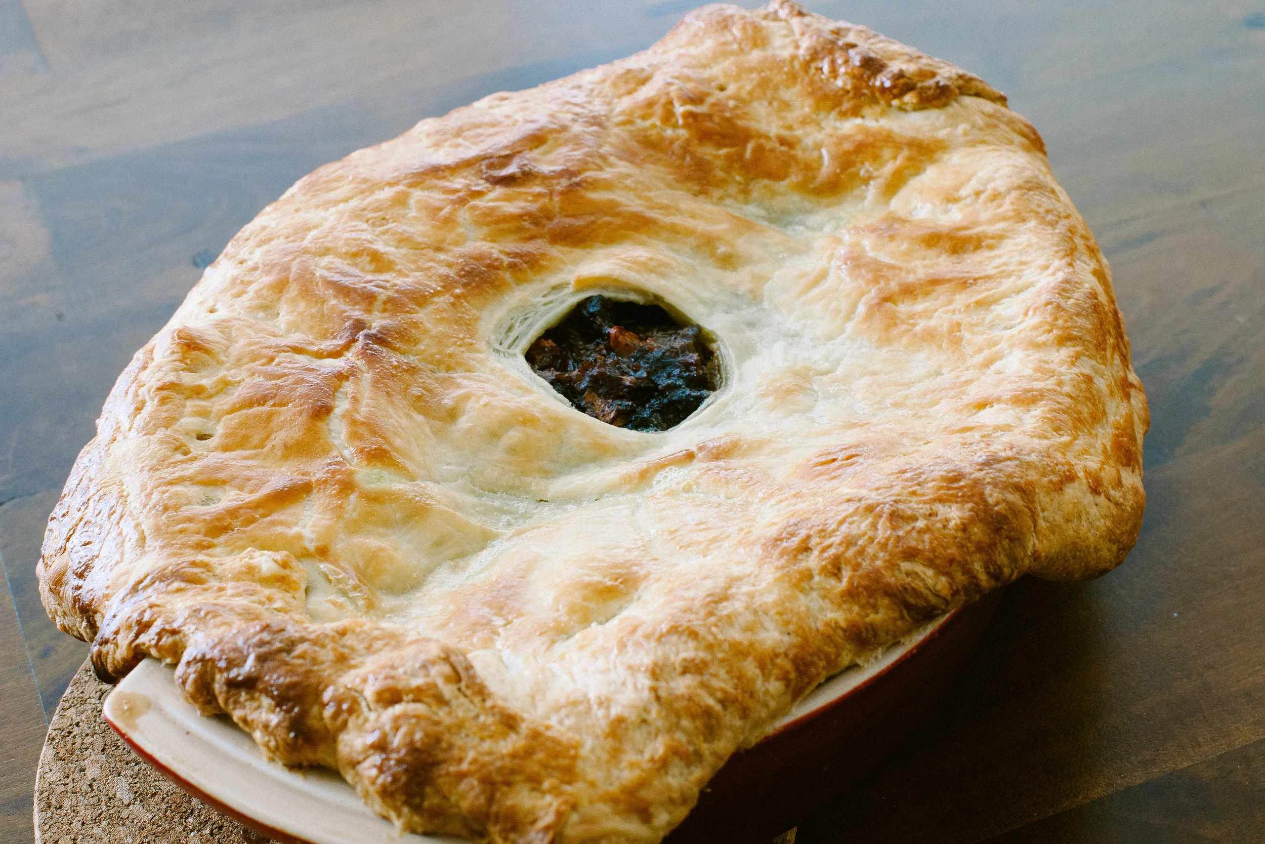 Beef Bourguignonne Pot Pie