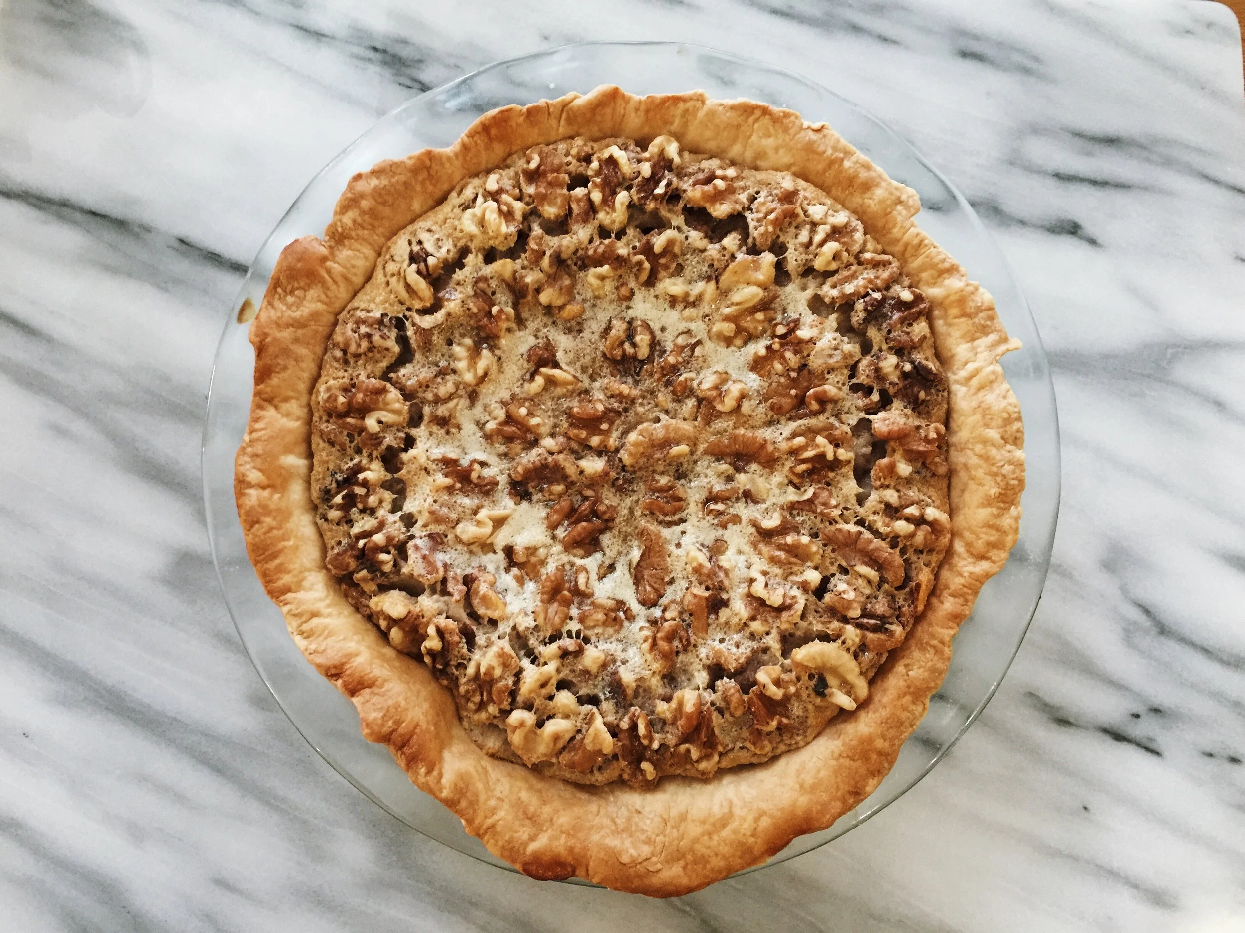 Bourbon-Brown Butter Pecan Pie