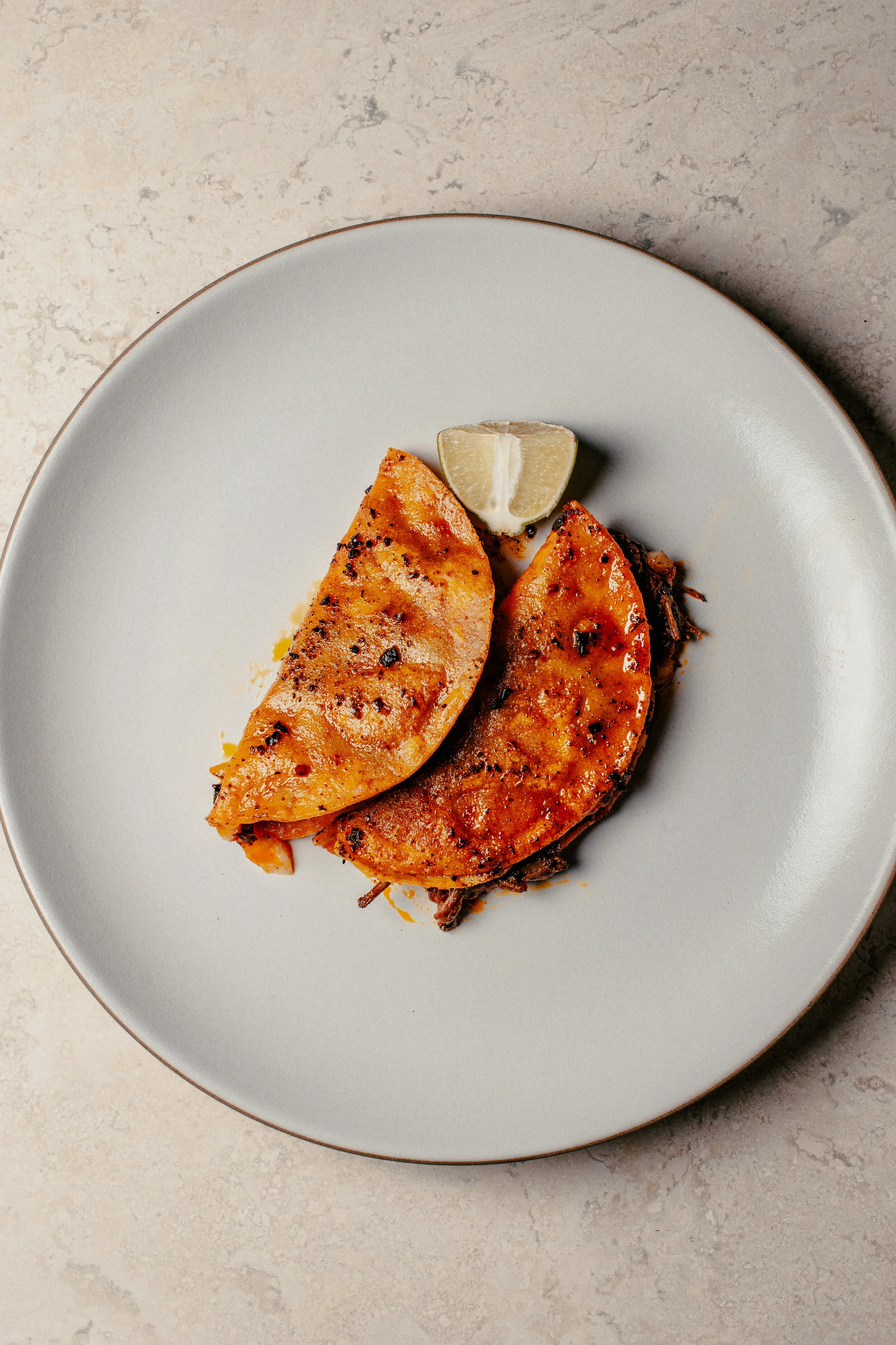 Birria de Res + Red Tacos + Chili Oil