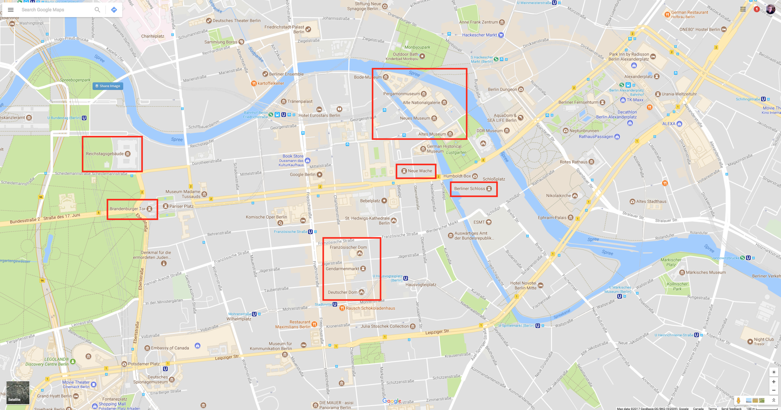 The Hohenzollern Family in Berlin-Mitte