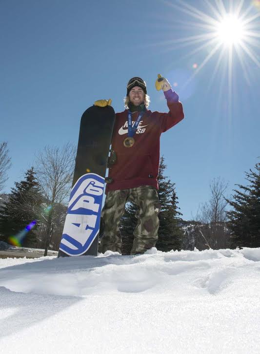 Olympic Slopestyle gold medalist Sage Kotsenburg for APO.