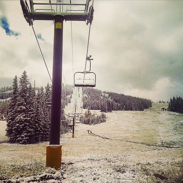" And with perfect timing, winter rolls into #WinterParkResort just days after summer operations wrapped up. She's a brilliant one, that Mother Nature!" - @winterparkresort