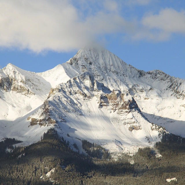 " Good morning Wilson! #TellurideSnow" - @tellurideski