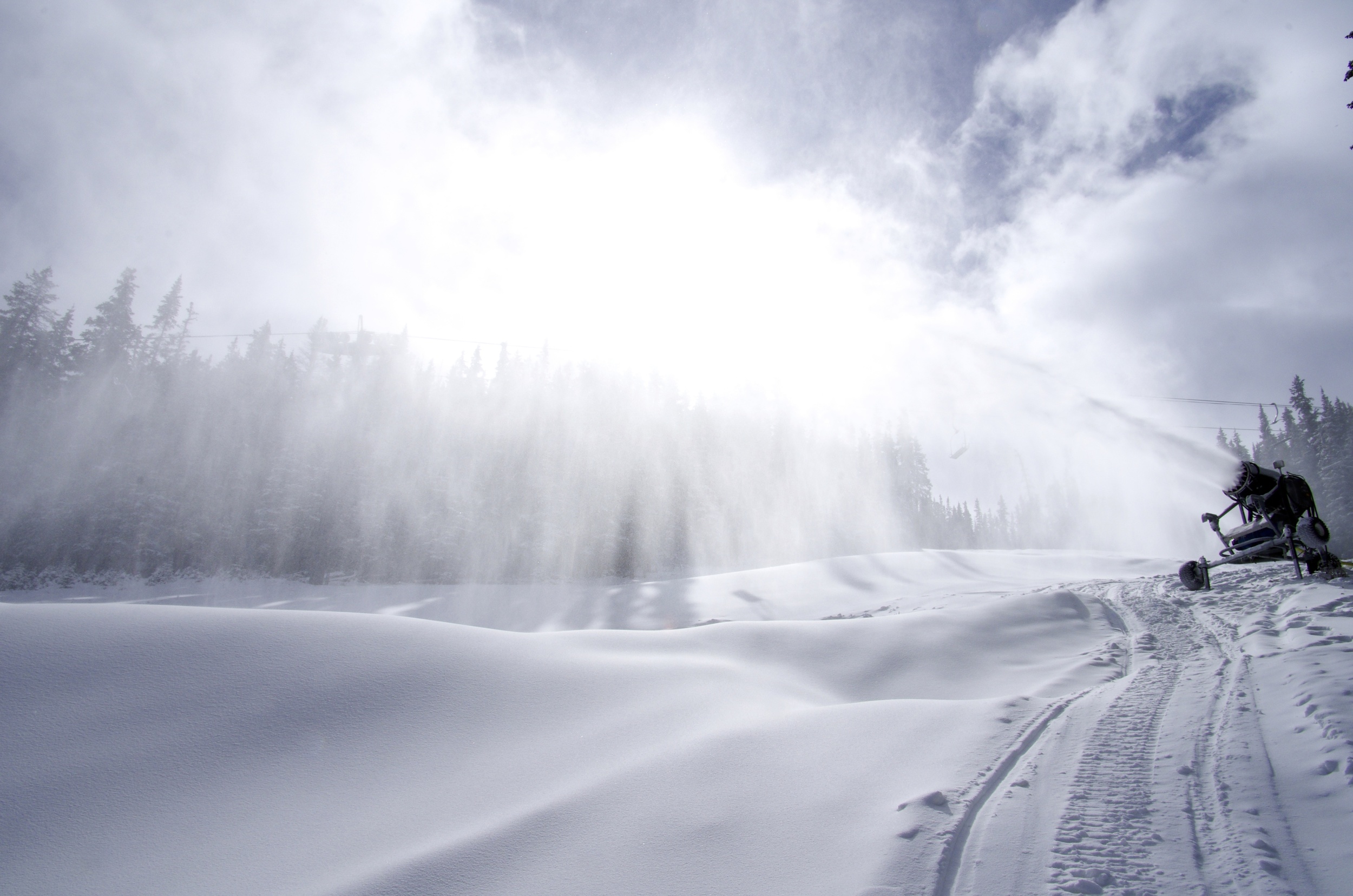 Snowmaking for the 13/14 season P: Dustin Schaefer courtesy of Loveland Ski Area