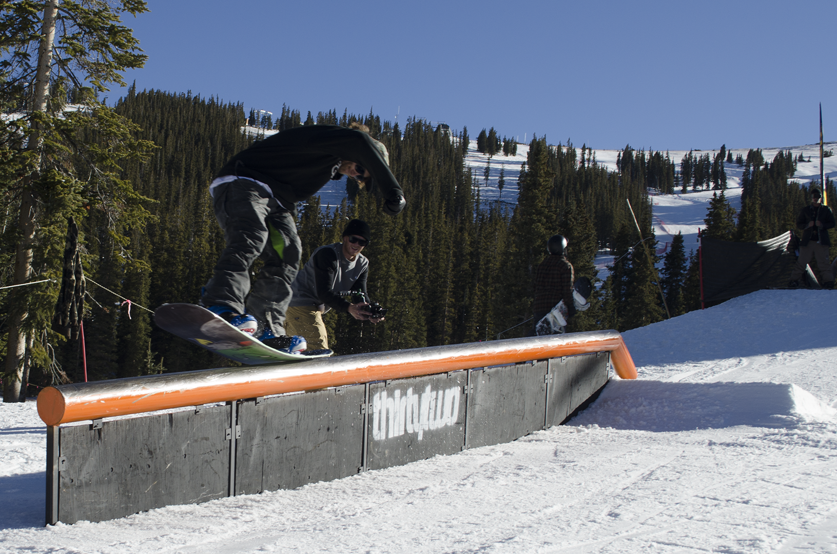 Hobo Headwear CEO Colin Walters still finds time to snowboard.
