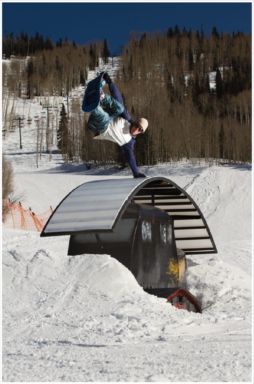 R: Josh Bishop P: Jeff Brockmeyer L: Powderhorn Mountain Resort (from V4.3 )