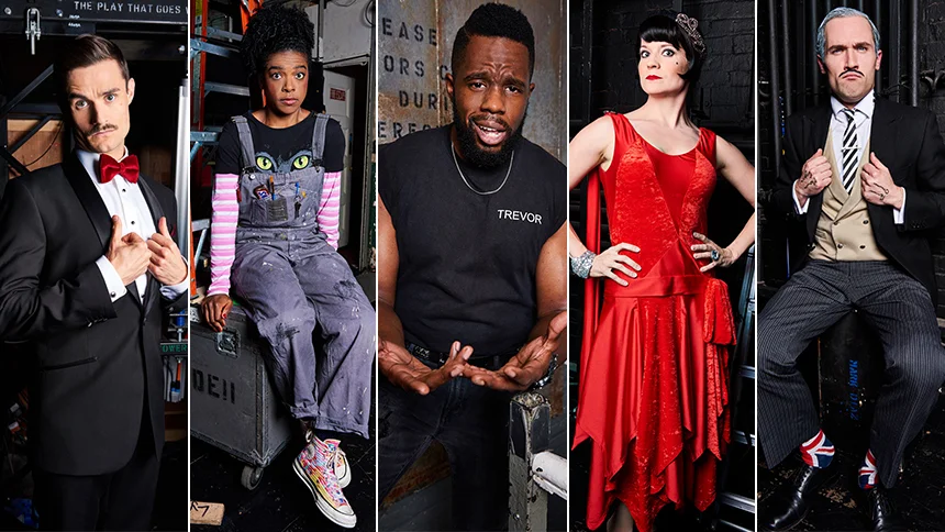 Broadway Box Photo shoot of the New Cast