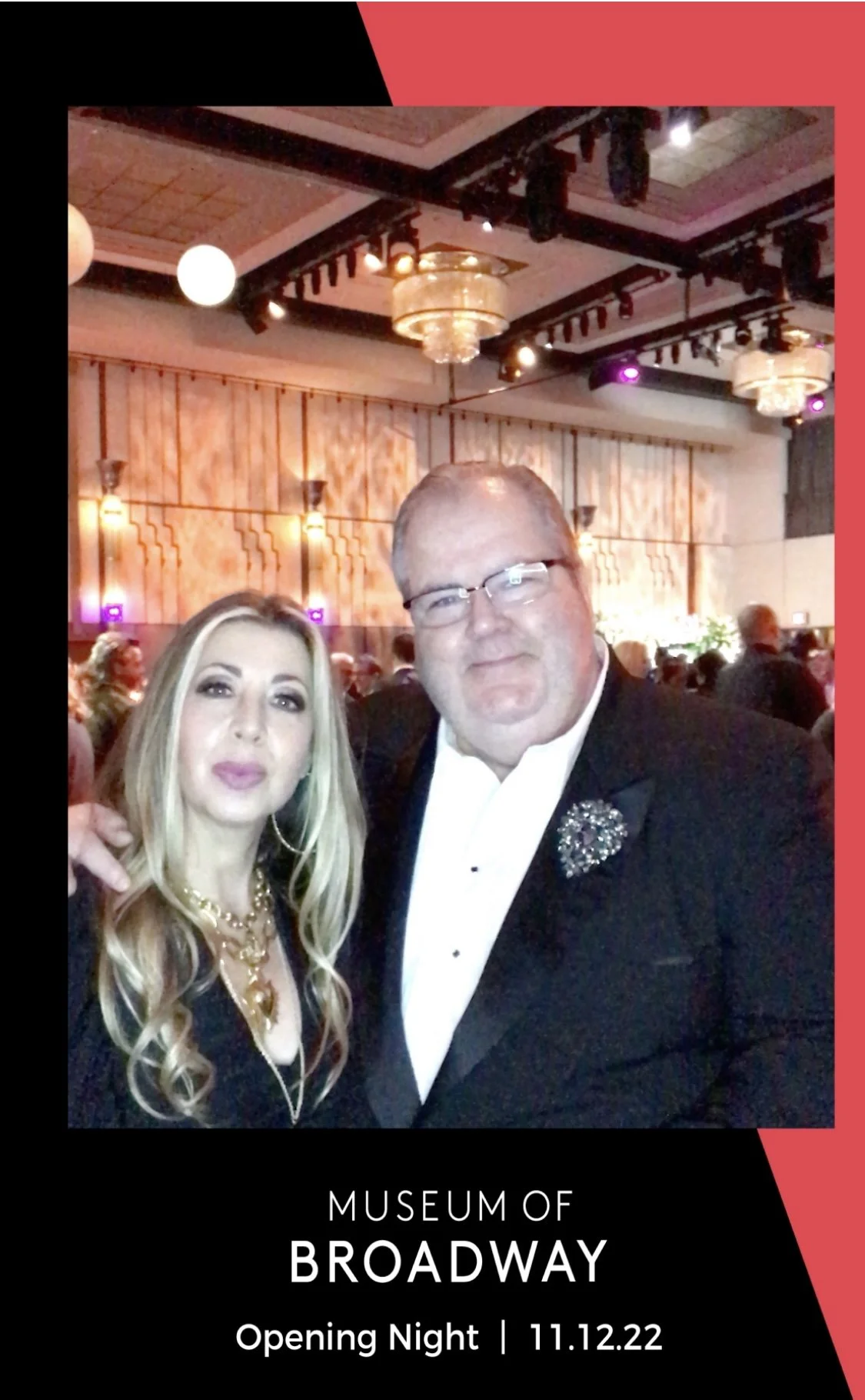 OPENING NIGHT OF MUSEUM OF BROADWAY