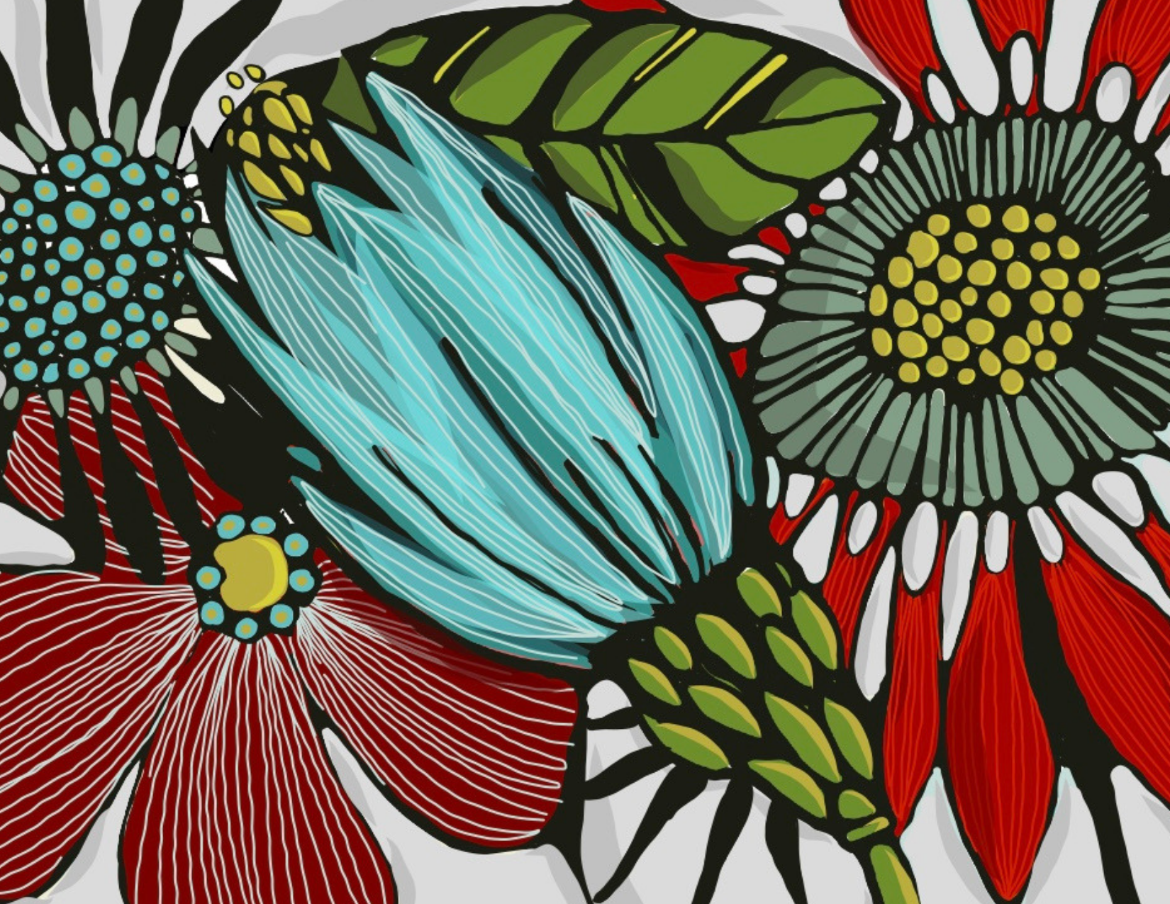 0002 - Big Bright Flowers - Abstract Nordic Floral Design Card.png