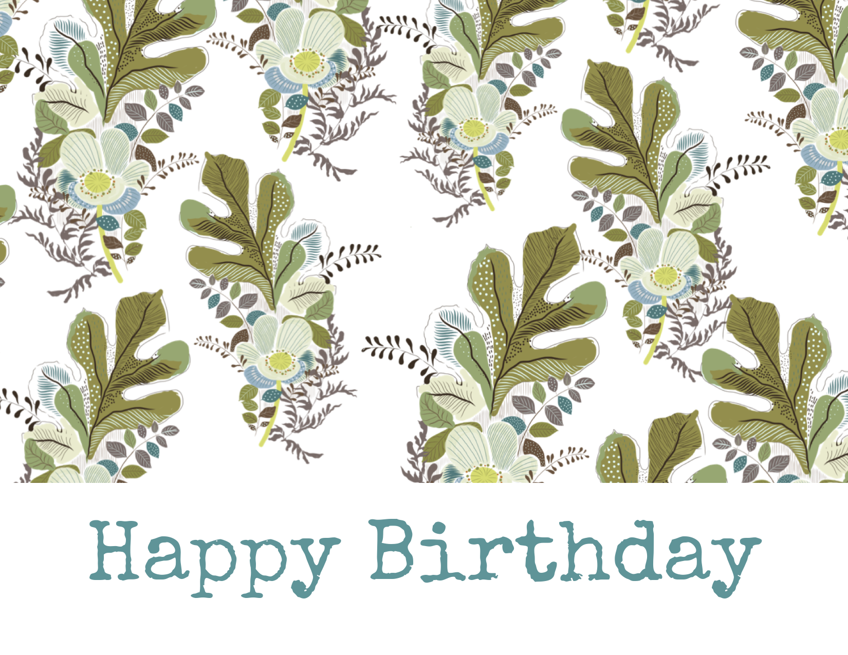 0076 - 1950s Floral Wallpaper Pattern - Birthday Card.png