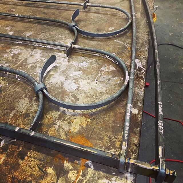 New set of gates coming together nicely. Really great clients are making this a very satisfying project.
#gates #blacksmith #forged #metalfabrication