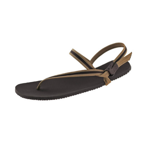 Primal (7.5mm Sole) Grounded Sandal with Brown Lacing