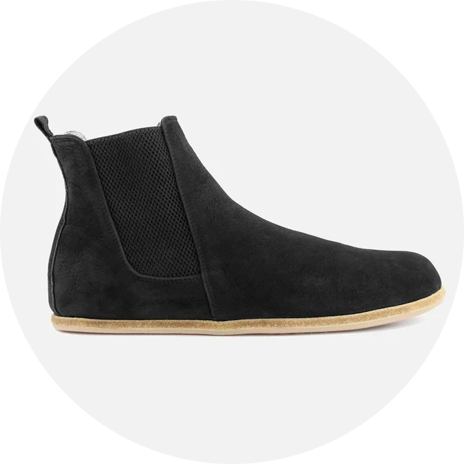 Clay Chelsea Nubuck Leather Grounded Boots