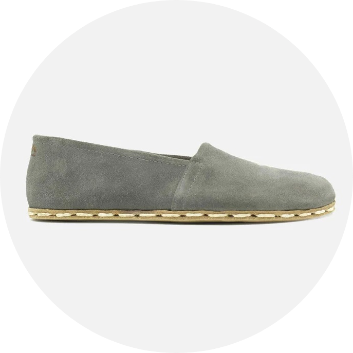 Pewter Dali Clay Slip On Earthing Shoes