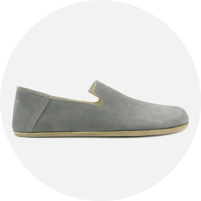 Pewter Casual Clay NS Nubuck Leather Grounding Shoes
