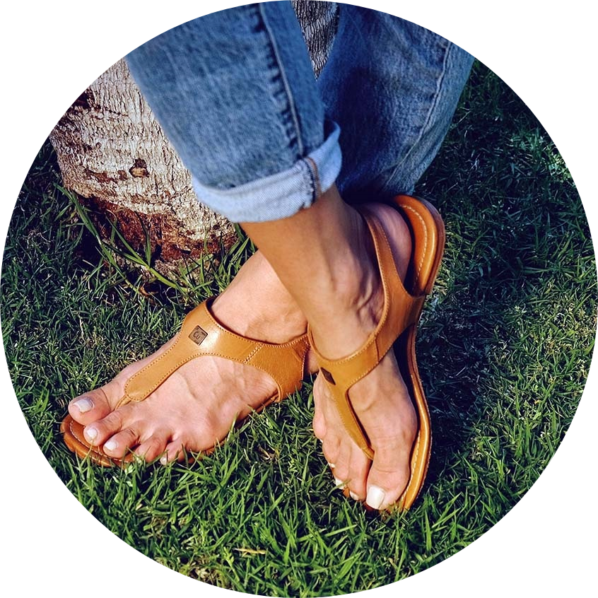 Groundz women tan coffee sandals lifestyle-modified.png