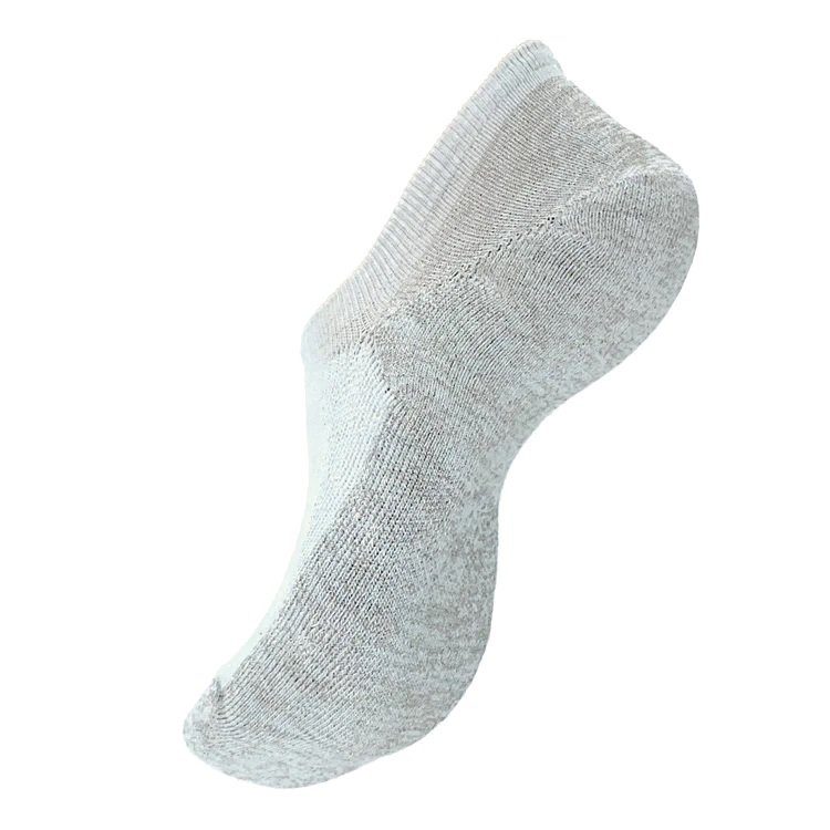 Grounding Socks 30% Pure Silver Fiber Conductive Earthing Quarter Socks for  Men Women