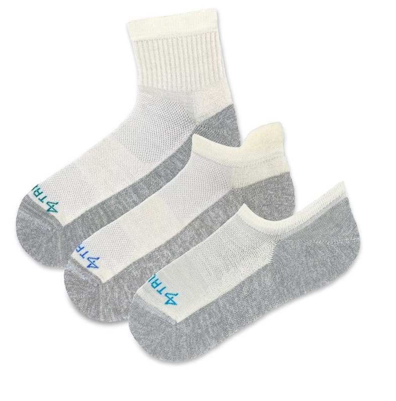Grounding Socks 30% Pure Silver Fiber Conductive Earthing Quarter Socks for  Men Women