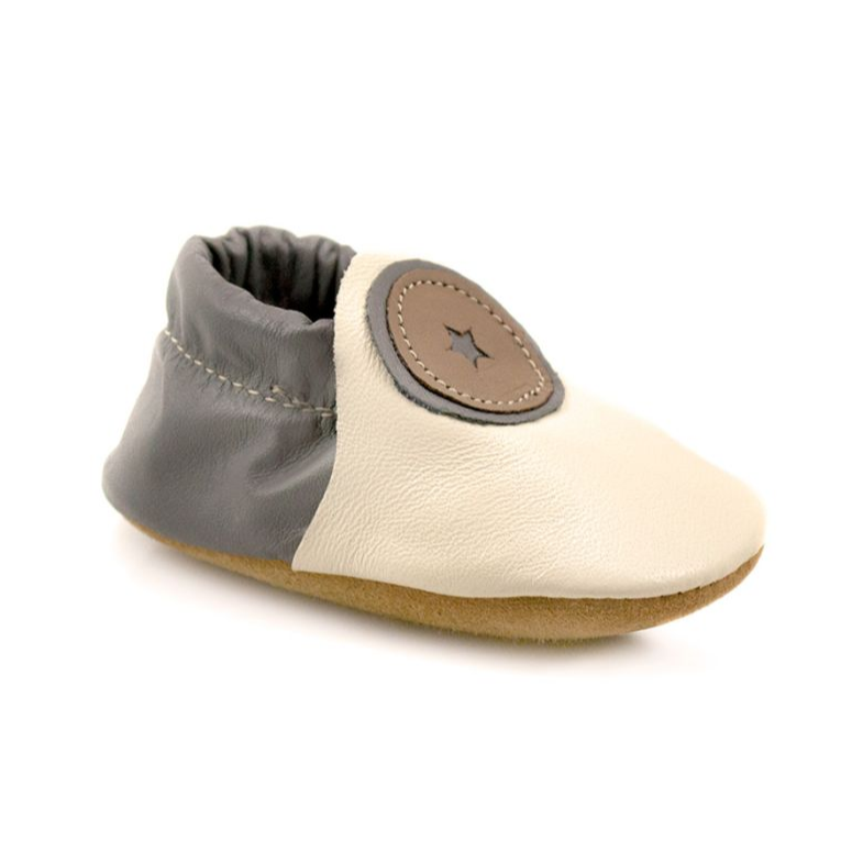 Baby Buttercup Moccasin Grounding Shoe - Pearl Graphite