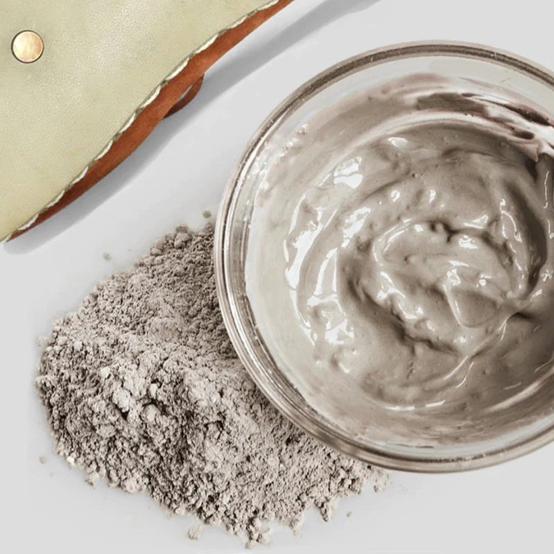 Clay is used as an all-natural adhesive