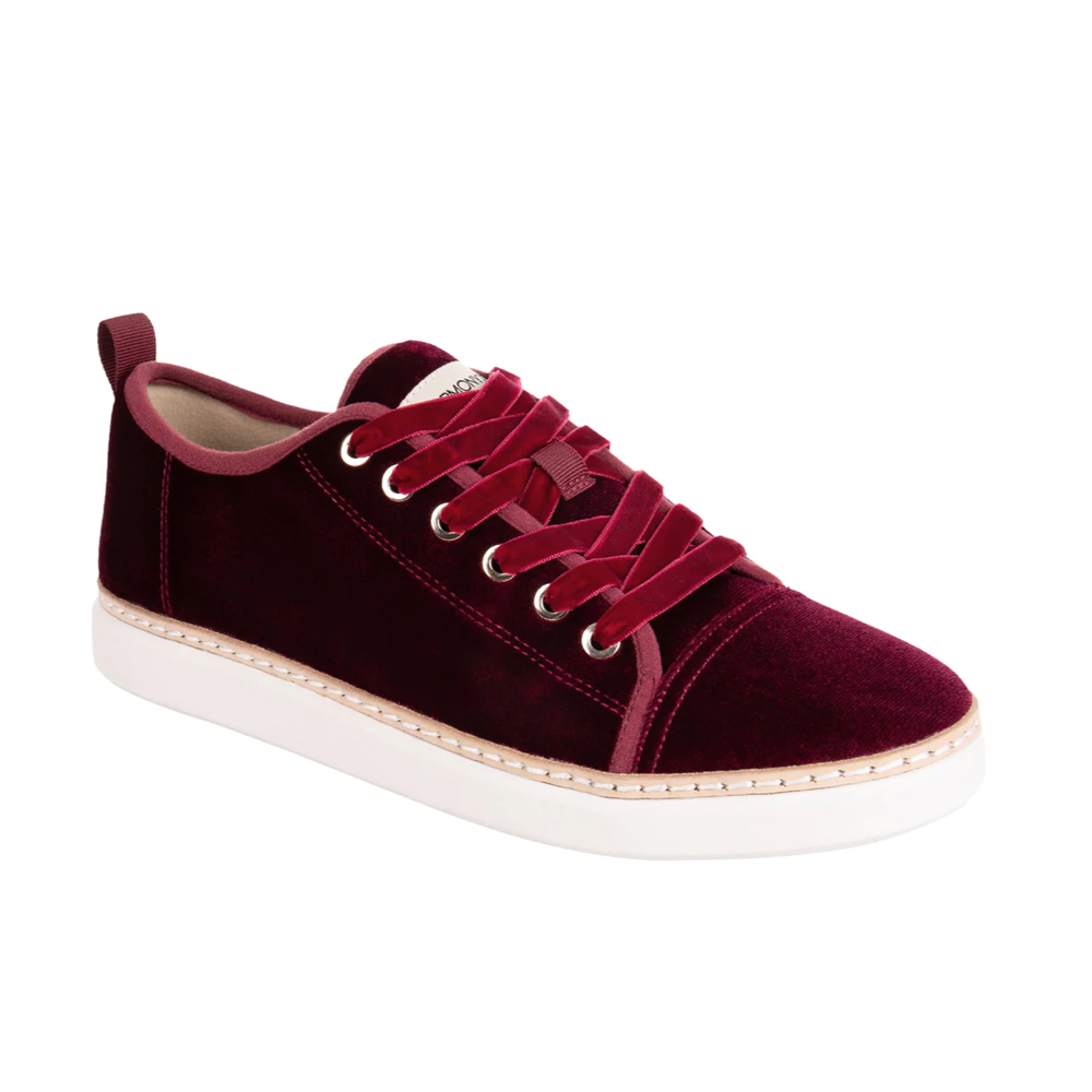 Bordeaux Velvet Charlotte Grounded Walker