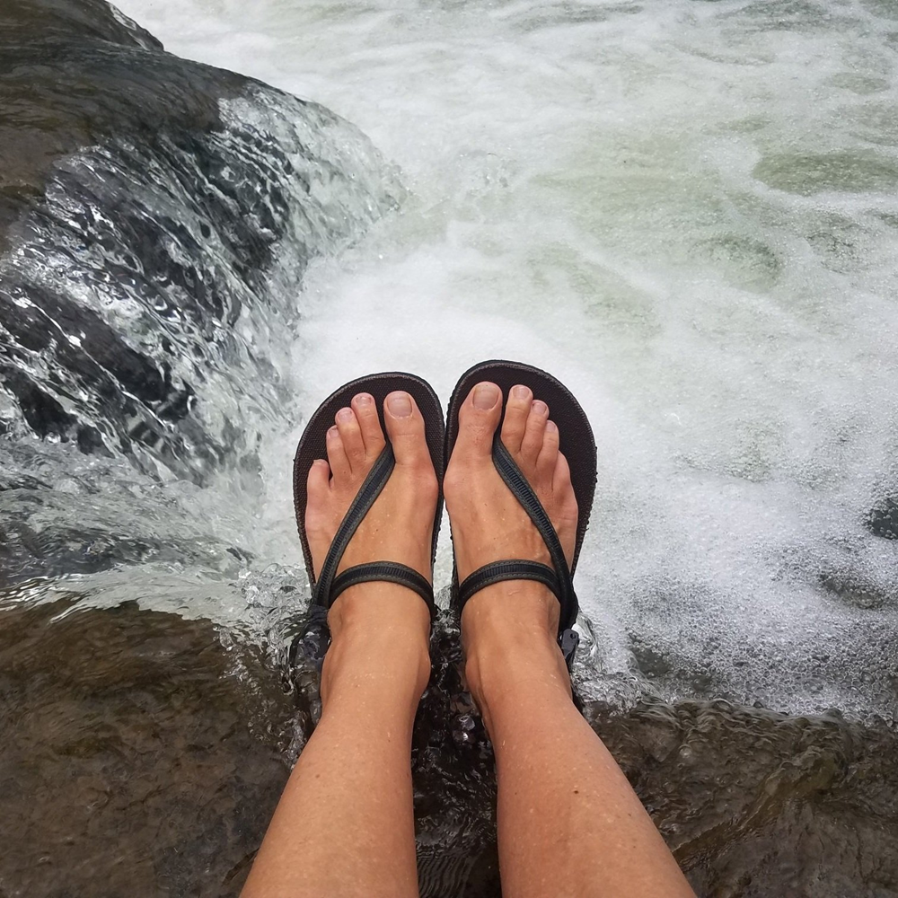 Circadian Earthing Sandals with Conductive Laces