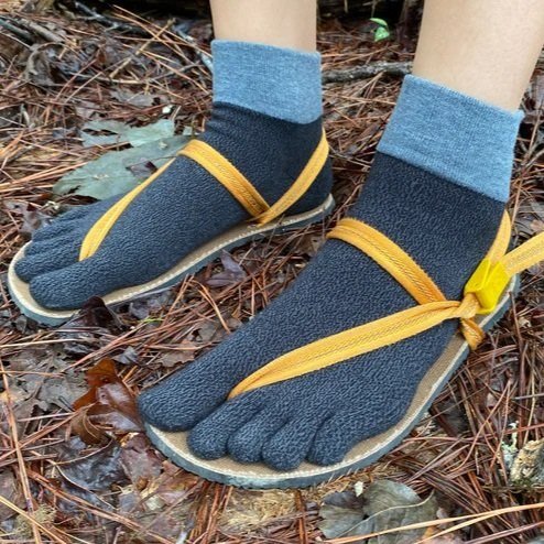 Grounding Sandals with Toe Socks