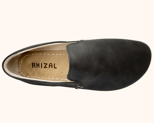 Slate Leather Brio Grounding Slip-Ons