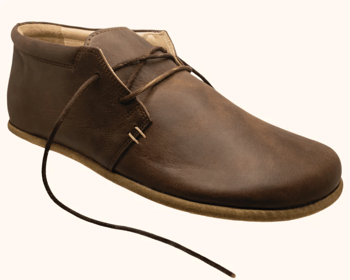 Mocha Leather Joro Grounded Shoe
