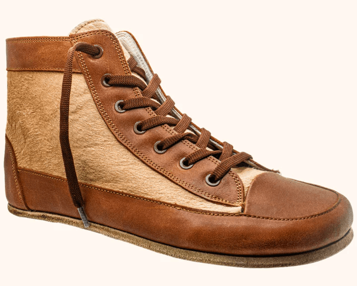 Arka Hi Sand &amp; Honey Leather Grounding Shoe
