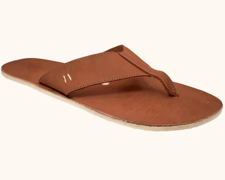 Rana II Grounding Flip Flop for Men - Undyed Oiled