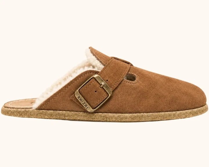 Mocha Suede &amp; Sheepskin KUYU