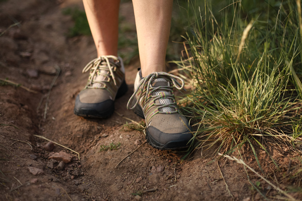 Khaki Nubuck Grounded Trail Shoes 