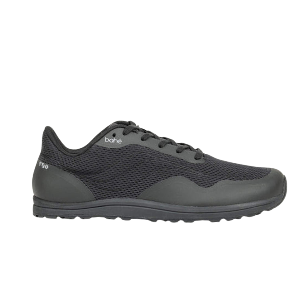 bahe eclipse all black original revive barefoot style grounding sneakers for women and men