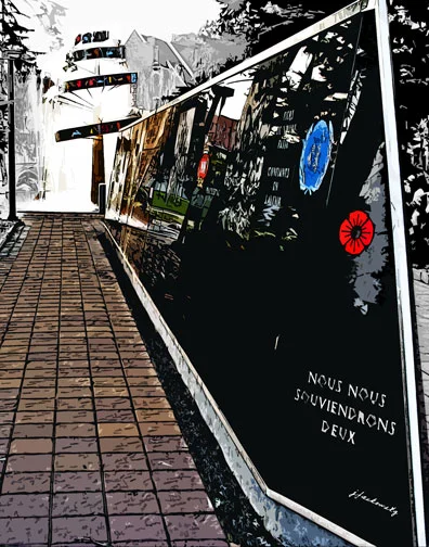 3802 - Memorial Wall and Fountain