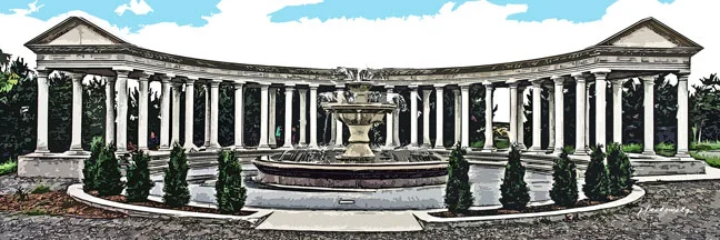 8080248 - The Grotto - colonnade